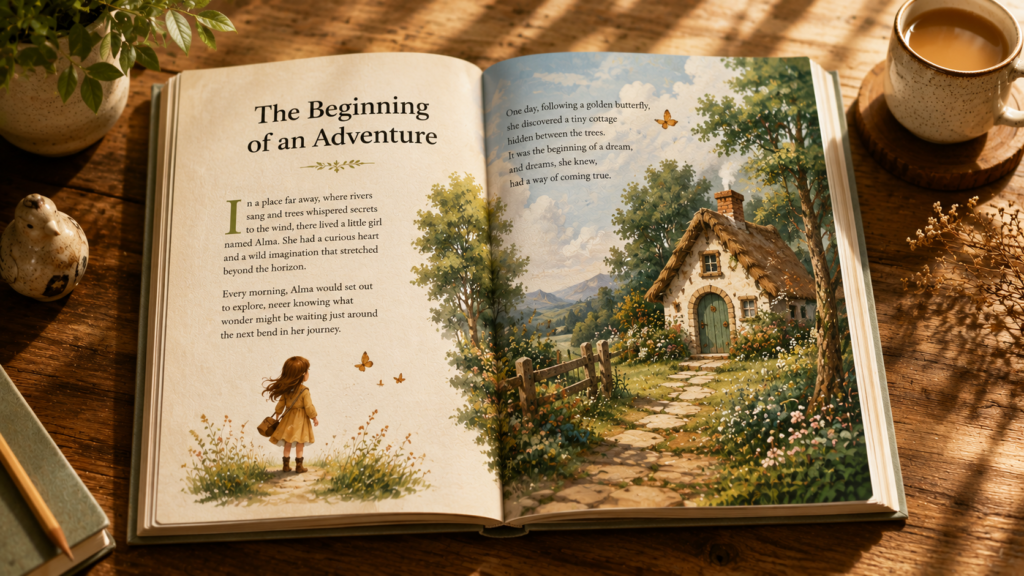 Why Moral Stories Still Matter open storybook illustration