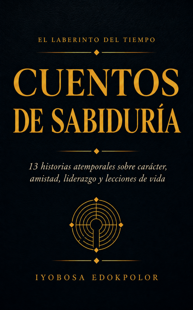 Portada de Cuentos de Sabiduría, de Iyobosa Edokpolor